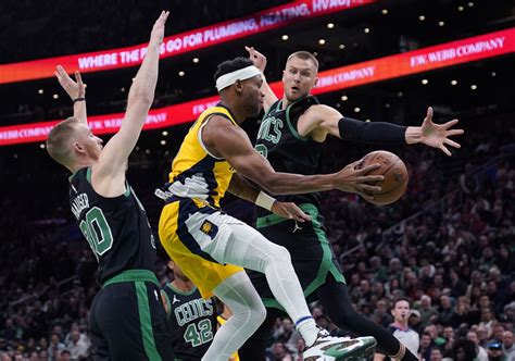 Tatum has 30 points and 12 rebounds, sits out the 4th as the Celtics rout the Pacers 155-104